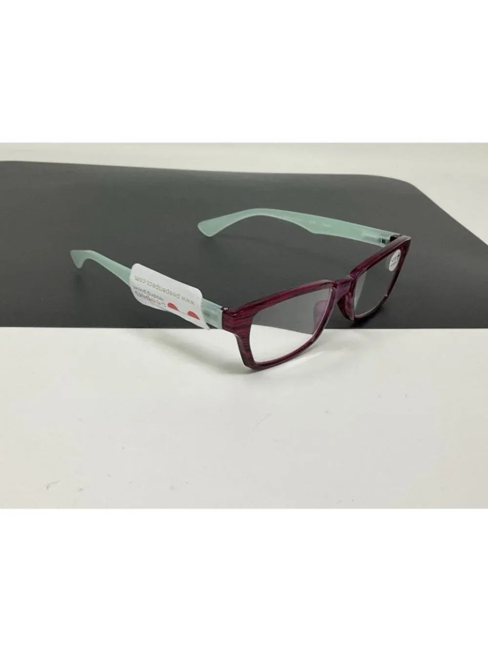 Peepers Reading Glasses Beach Glass Fuchsia Mint + 2.50